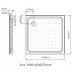 Shower Box - Doris Series Double Sliding Door (1000x1000x1900mm) DS1000